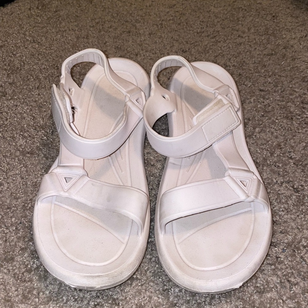 White Sandals